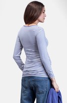 Thumbnail for your product : Isabella Oliver Scala Stripe Maternity Top