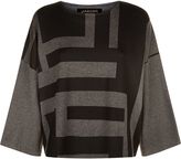 Thumbnail for your product : Jaeger Laboratory Jersey Graphic Top