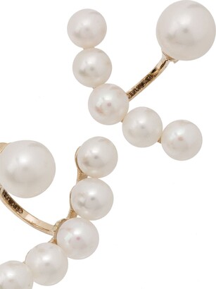 Mateo 14kt Yellow Gold Pearl Earrings