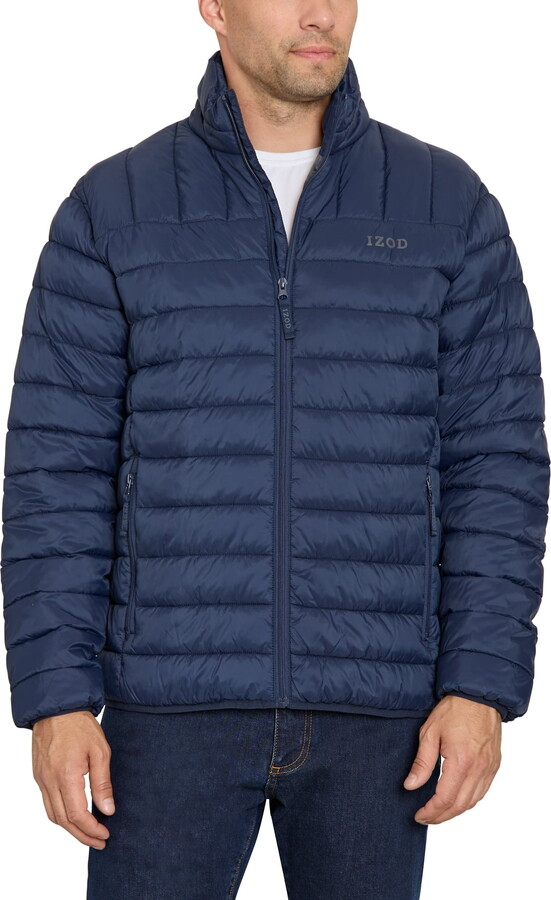 Izod Men's & Big Men's Puffer Jacket, Up to Size 2XL