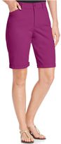 Thumbnail for your product : NYDJ Briella Cuffed Colored Bermuda Shorts