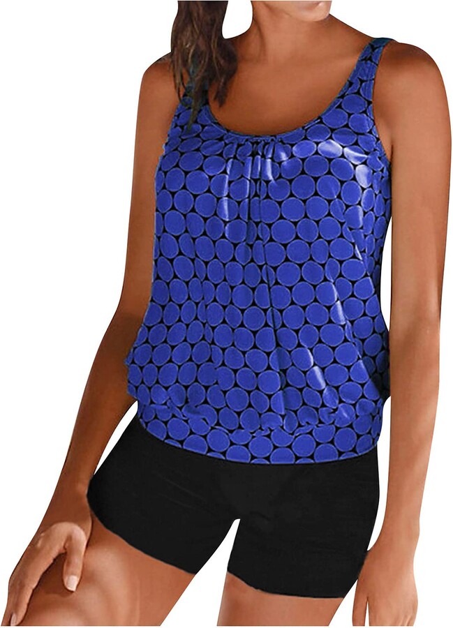 MVNSFEW Bathing Suit for Women with Shorts Swimming Costume Girls