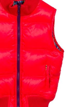 Paul Smith Junior Boys' Zip-Up Puffer Vest