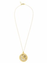 Thumbnail for your product : Vanessa Mooney Lillian Gold Short Necklace as seen on Kylie Jenner