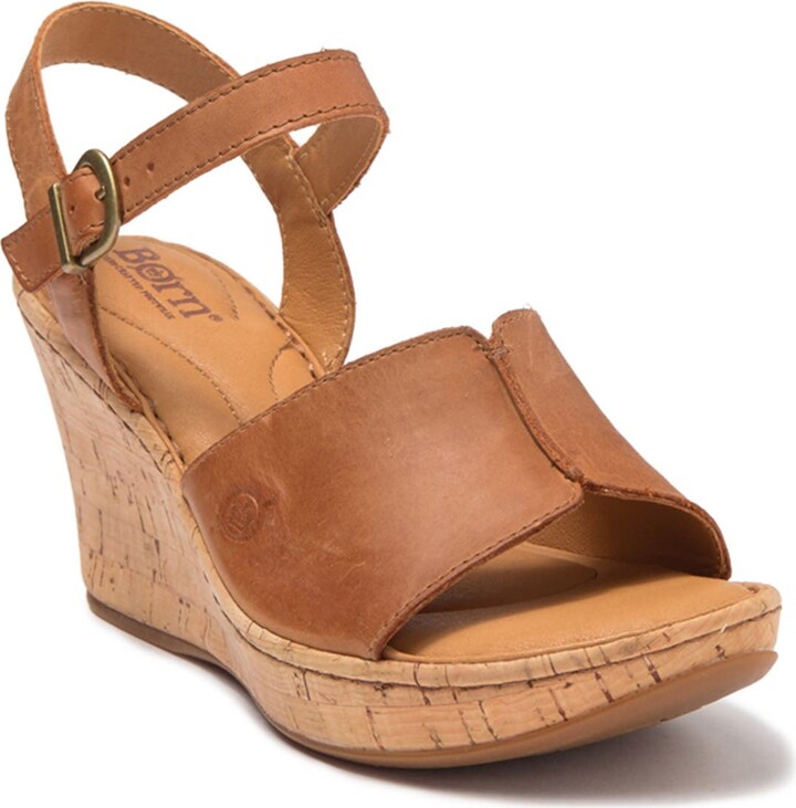 born andreas wedge sandal