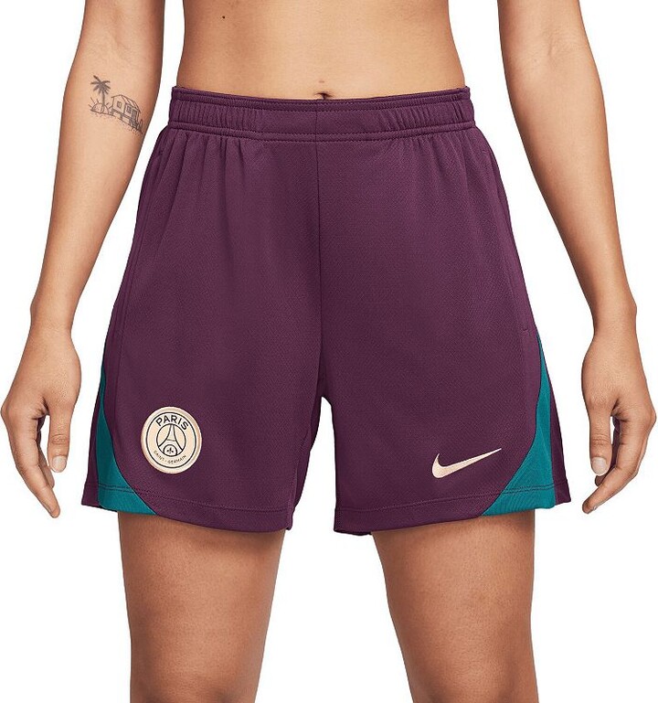 Women's Nike Burgundy Paris Saint-Germain 2024/25 Strike Performance Shorts