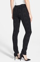 Thumbnail for your product : NYDJ Flocked Brocade Skinny Pants