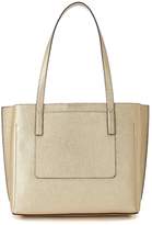 Thumbnail for your product : Michael Kors Ana Golden Leather Shoulder Bag