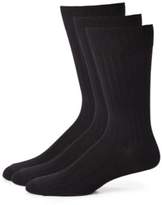 Thumbnail for your product : Saks Fifth Avenue Ribbed Socks/Set of 3