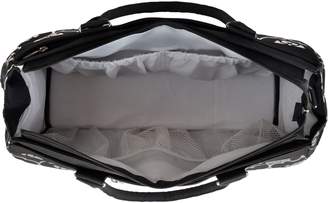 JJ Cole Parker Weekender Diaper Bag in Black Floret