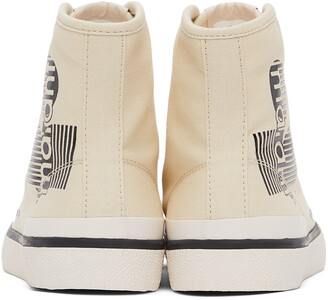 Isabel Marant Off-White Bankeen High Sneakers