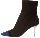 Thumbnail for your product : Versace Cap Toe 70mm Ankle Bootie
