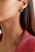 Thumbnail for your product : Buccellati Opera Tulle 18-karat Gold, Mother-of-pearl And Diamond Earrings - one size