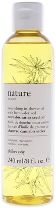 philosophy Nourishing In-Shower Oil With Cannabis Sativa Seed Oil by for Unisex - 8 oz Shower Oil