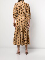 Thumbnail for your product : Borgo de Nor Estelle floral-print dress