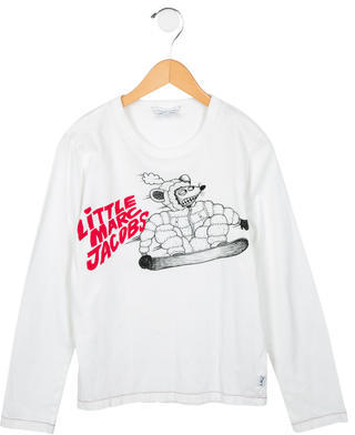 Little Marc Jacobs Boys' Printed Crew Neck Shirt