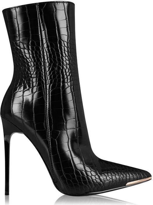 delias cow print boots