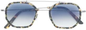 L.G.R tortoiseshell square sunglasses