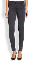 Thumbnail for your product : J Brand Maria High-Rise Luxe Sateen Skinny Jeans