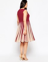 Thumbnail for your product : ASOS Curve CURVE Fit & Flare Dress with Insert