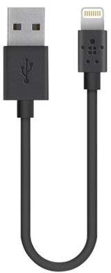 Belkin Balkin Mixit Lightning To Usb Chargesync Cable 15Cm Black