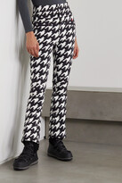 Thumbnail for your product : Perfect Moment Aurora Houndstooth Flared Ski Pants - Black