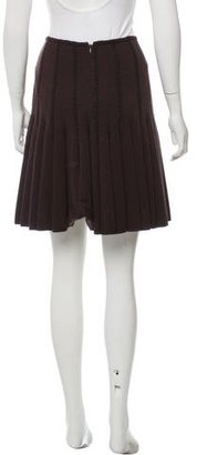 Alaia Knee-Length Wool Skirt w/ Tags