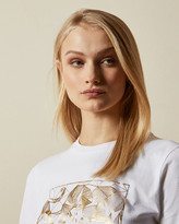 Thumbnail for your product : Ted Baker ROBYYIN Endangered animals cotton T-shirt