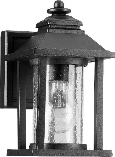 Quorum Lighting QuorumLightingCrusoe1-LightNoirOutdoorWallSconce