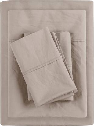 Madison Home USA Peached Cotton Percale 4-Pc. Sheet Set, Queen