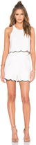 Thumbnail for your product : KENDALL + KYLIE Scallop Short