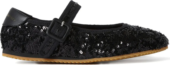Stella McCartney Sequinned Ballet Flats