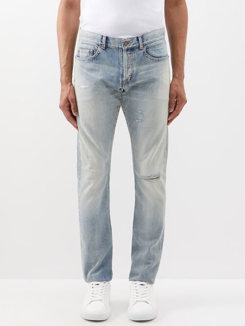Blue Men's Slim Jeans | Shop the world's largest collection of 