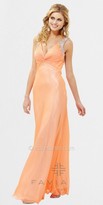 Thumbnail for your product : Faviana Beaded Strap Iridescent Chiffon Evening Dresses