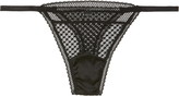Thumbnail for your product : ELSE Bella Mesh Thong