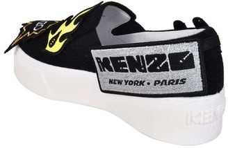 Kenzo Patch Platform Sneakers