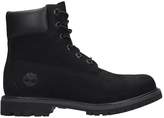 Thumbnail for your product : Timberland 6in Prem Combat Boots In Black Nubuck