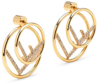 fendi stud earrings
