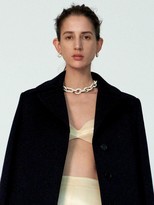 Thumbnail for your product : Jil Sander Small Bold Hoop Earrings W/ Crystals