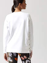 Thumbnail for your product : Slap And Tickle Lace Up Crew Neck Sweatshirt