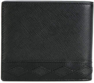 Prada geometric pattern bifold wallet
