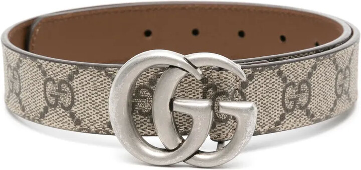 Double G-buckle belt