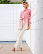 Thumbnail for your product : Caroline Rose Long Textured Ombre Jacket, Women's