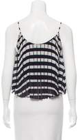 Thumbnail for your product : Valentino Sleeveless Plissé Top