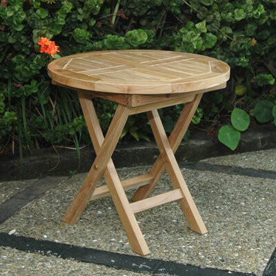 Rosecliff Heights Farnam Solid Wood Side Table