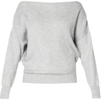 Bardot PAISIE Jumper With Fitted Waist In Grey