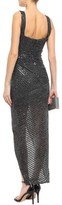 Thumbnail for your product : Rachel Gilbert Wrap-effect Embellished Tulle Dress