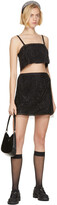 Thumbnail for your product : Prada Black Tulle Tank Top
