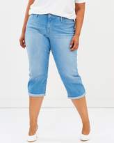 Thumbnail for your product : Plus Size Shaping Capri Jeans
