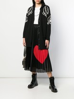 Thumbnail for your product : RED Valentino Pleated Heart Skirt